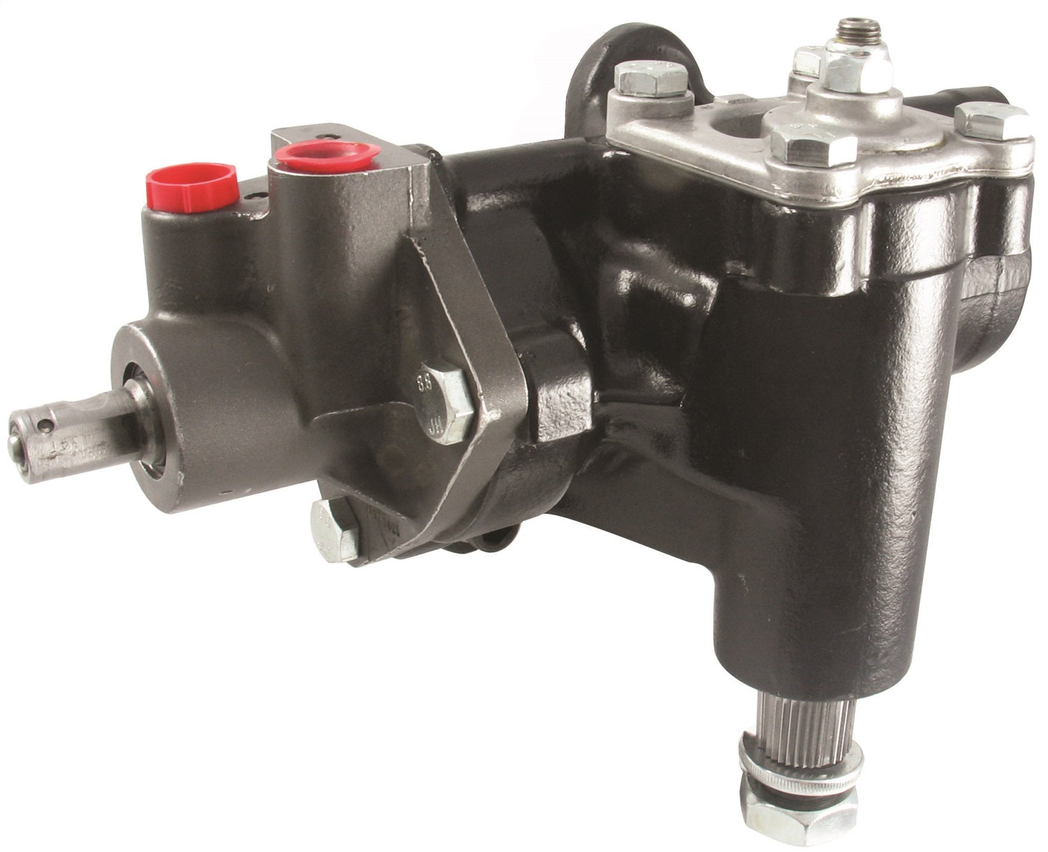 Borgeson - Power Steering Box - P/N: 800128 - Delphi 600 Series Power Steering Upgrade Box for 65-77 Ford, Lincoln and Mercury Full-Size Cars.