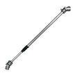 Borgeson - Steering Shaft - P/N: 000973 - 1966-1975 Ford Bronco heavy duty telescopic steel steering shaft. Connects from factory column to steering box. Extreme duty with two billet steel universal joints. Stock column requires modification for installat