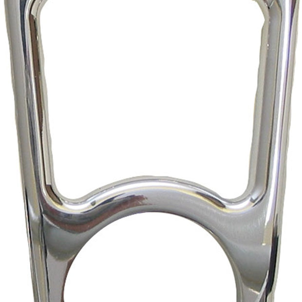 Borgeson - Steering Column Mount - P/N: 913173 - 3 in. Open style column drop for 1-3/4 in. columns. Polished aluminum.
