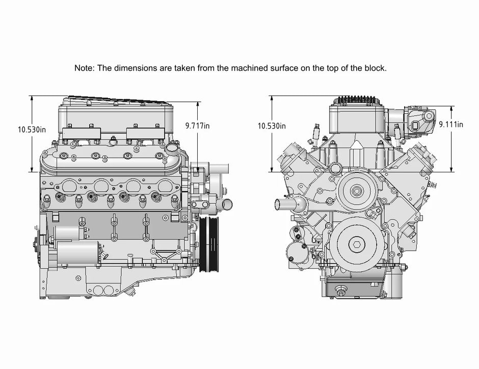 63 Fuelie Intake Kit LS3 Heads GMLS3008
