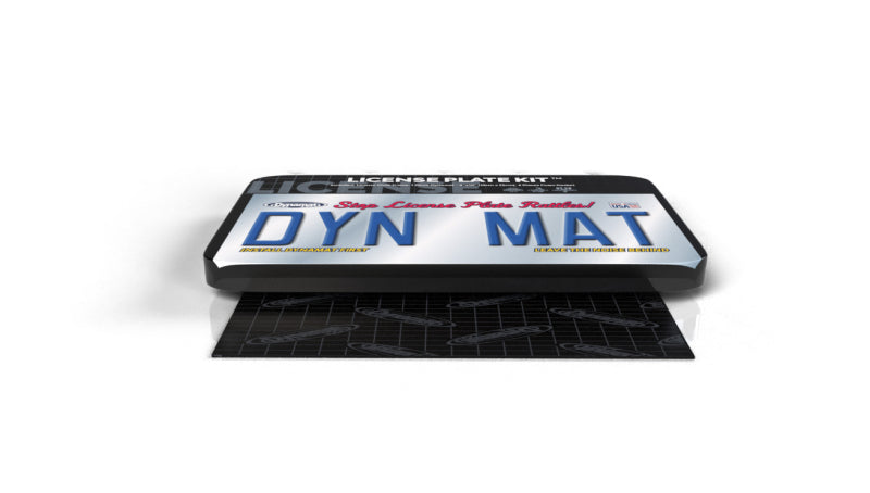 Dynamat Xtreme Sound Deadening and Car Insulation License Plate Kit