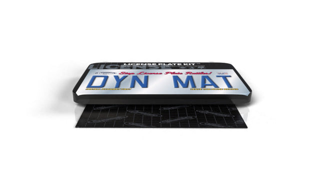 Dynamat Xtreme Sound Deadening and Car Insulation License Plate Kit
