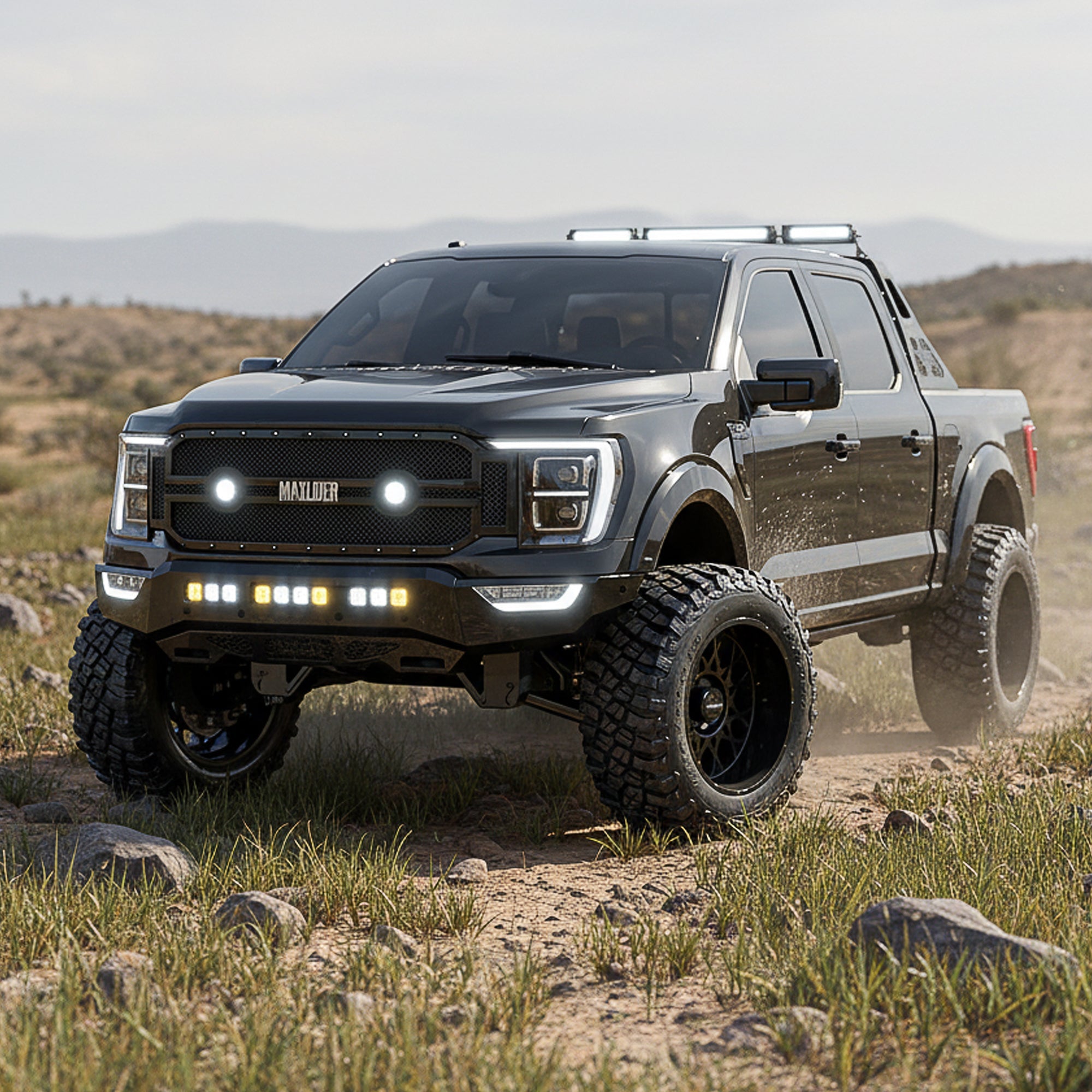 2021+ Ford F-150 Custom Cut Sound Deadening 4-Doors Kit - XFO F14 D